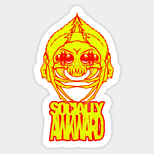 Socially Awkward Arachnid Sticker